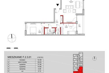 Plan inwestycji ATAL SKY+ bud. D-F 2