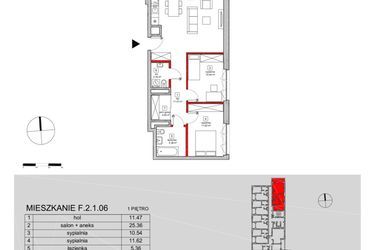Plan inwestycji ATAL SKY+ bud. D-F 3
