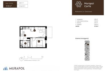 Plan inwestycji Murapol Corfa 13