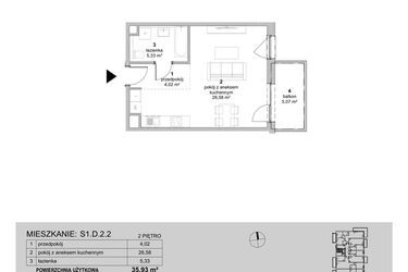 Plan inwestycji ATAL Idea Swarzędz II 8